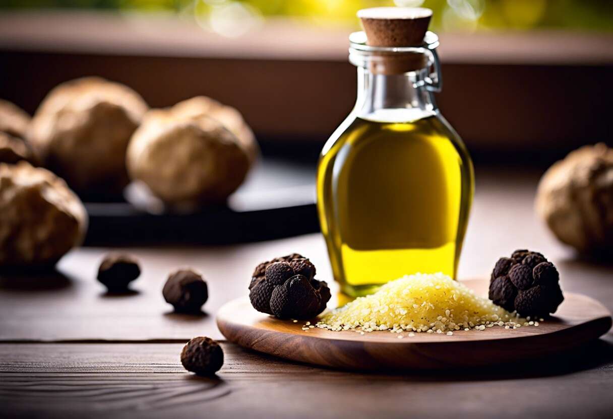 Huile de truffe maison : étapes simples pour un condiment luxueux