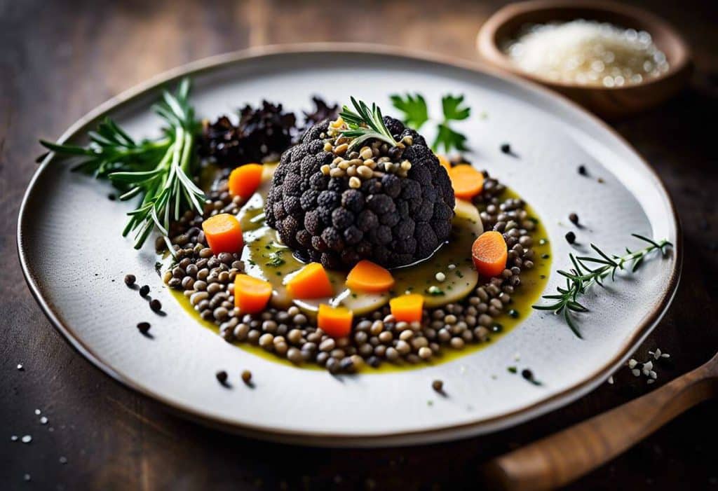 Valoriser un plat simple avec une touche de truffe noire périgourdine