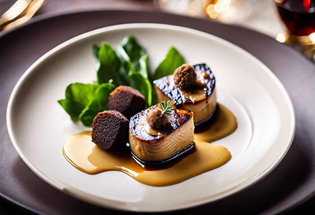 Foie gras poêlé et lamelles de truffe : mariage de saveurs pour occasions spéciales