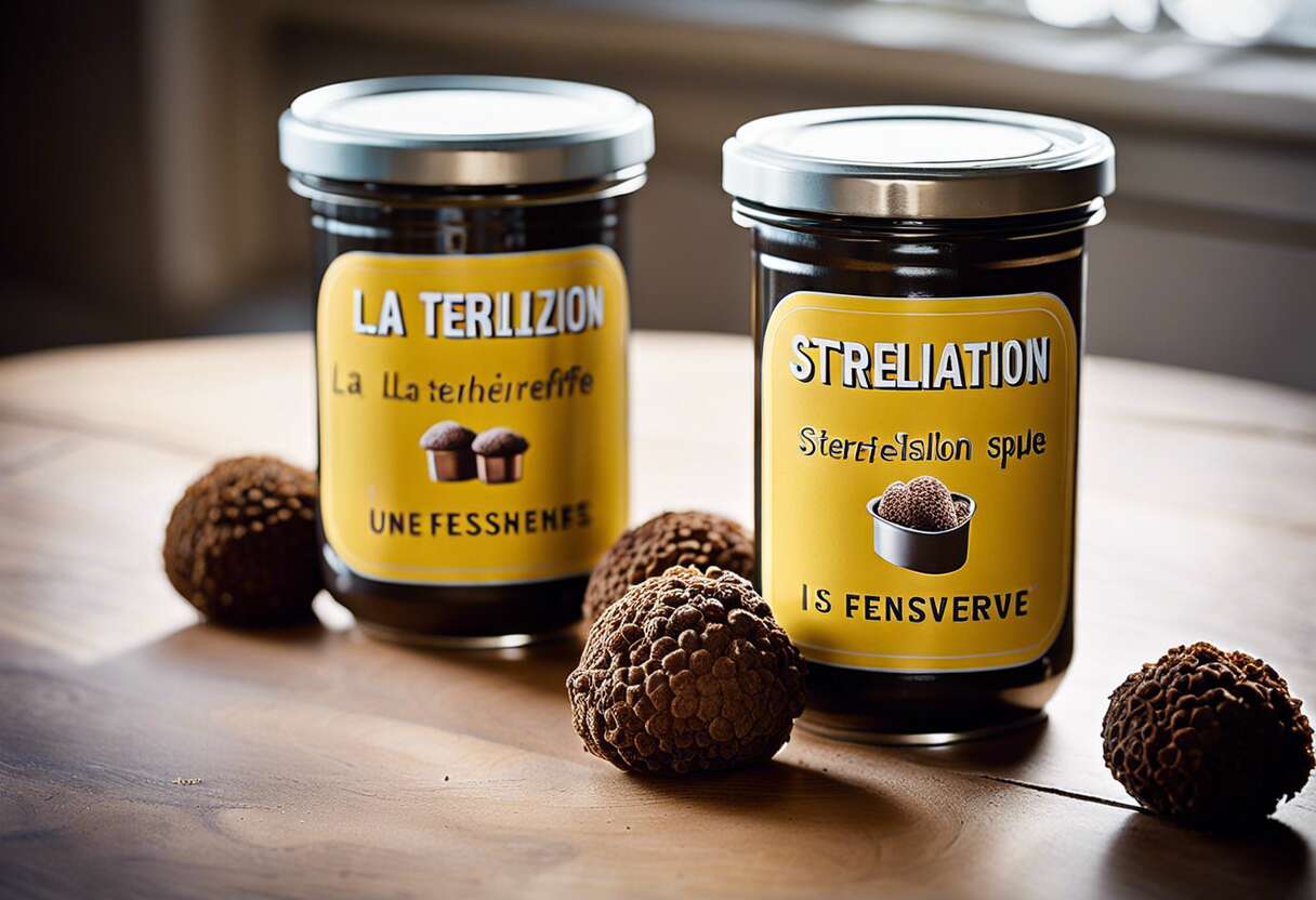 La stérilisation, une technique adaptée aux conserves de truffe ?