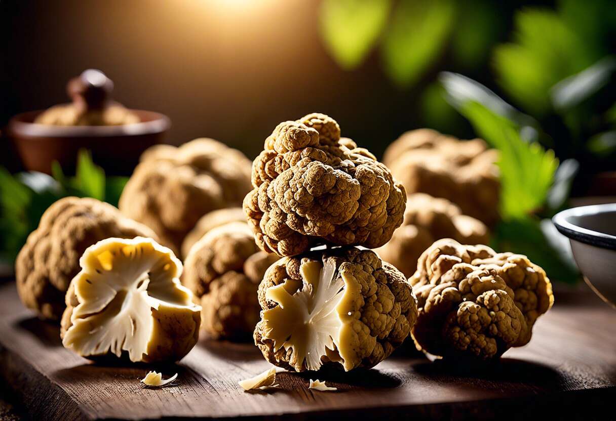 La truffe blanche d'alba : un produit d'exception sur le marché international