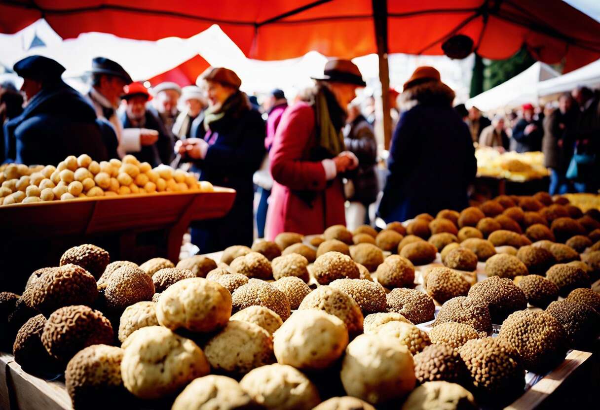 Fêtes et foires incontournables : célébrer la truffe en piémont