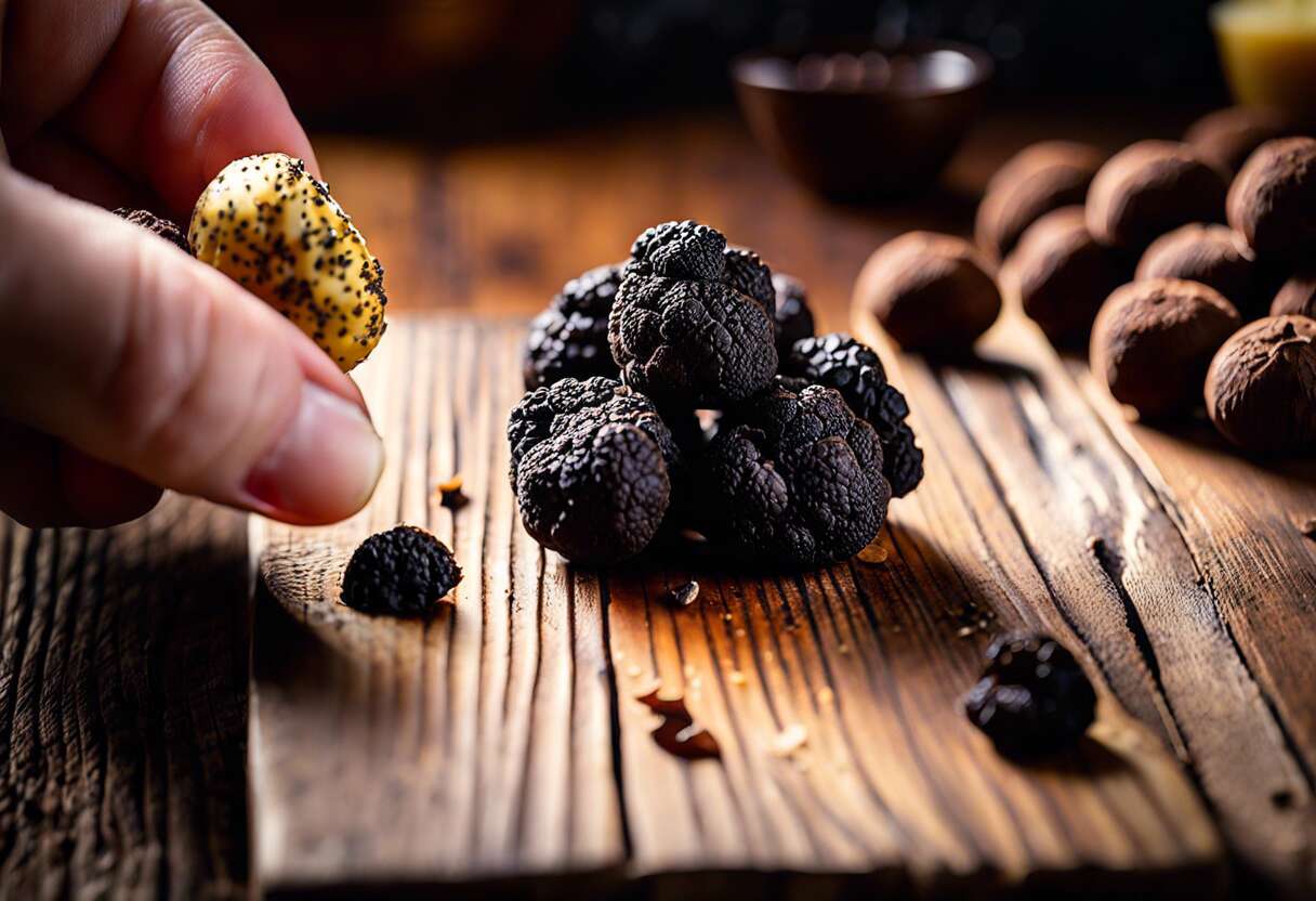 Initiation à l'arôme unique de la truffe noire : conseils de dégustation