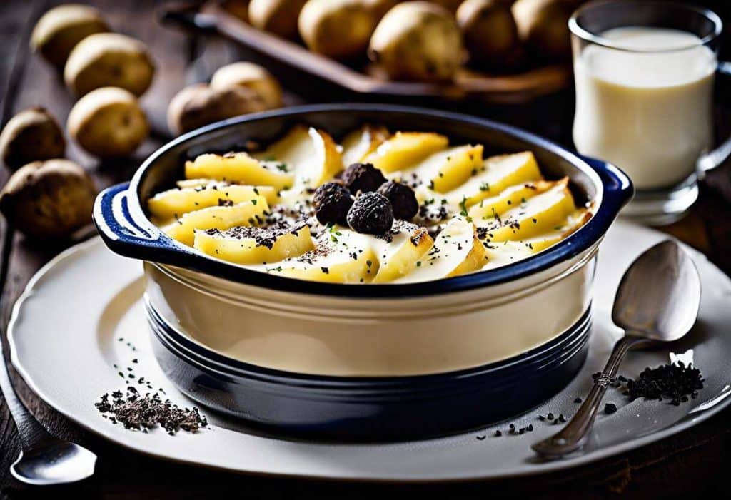 Gratin dauphinois revisité : l'apport subtil des truffes en cuisine