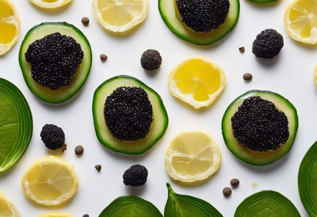 Caviar de légumes à la truffe : tendance healthy pour l'apéro