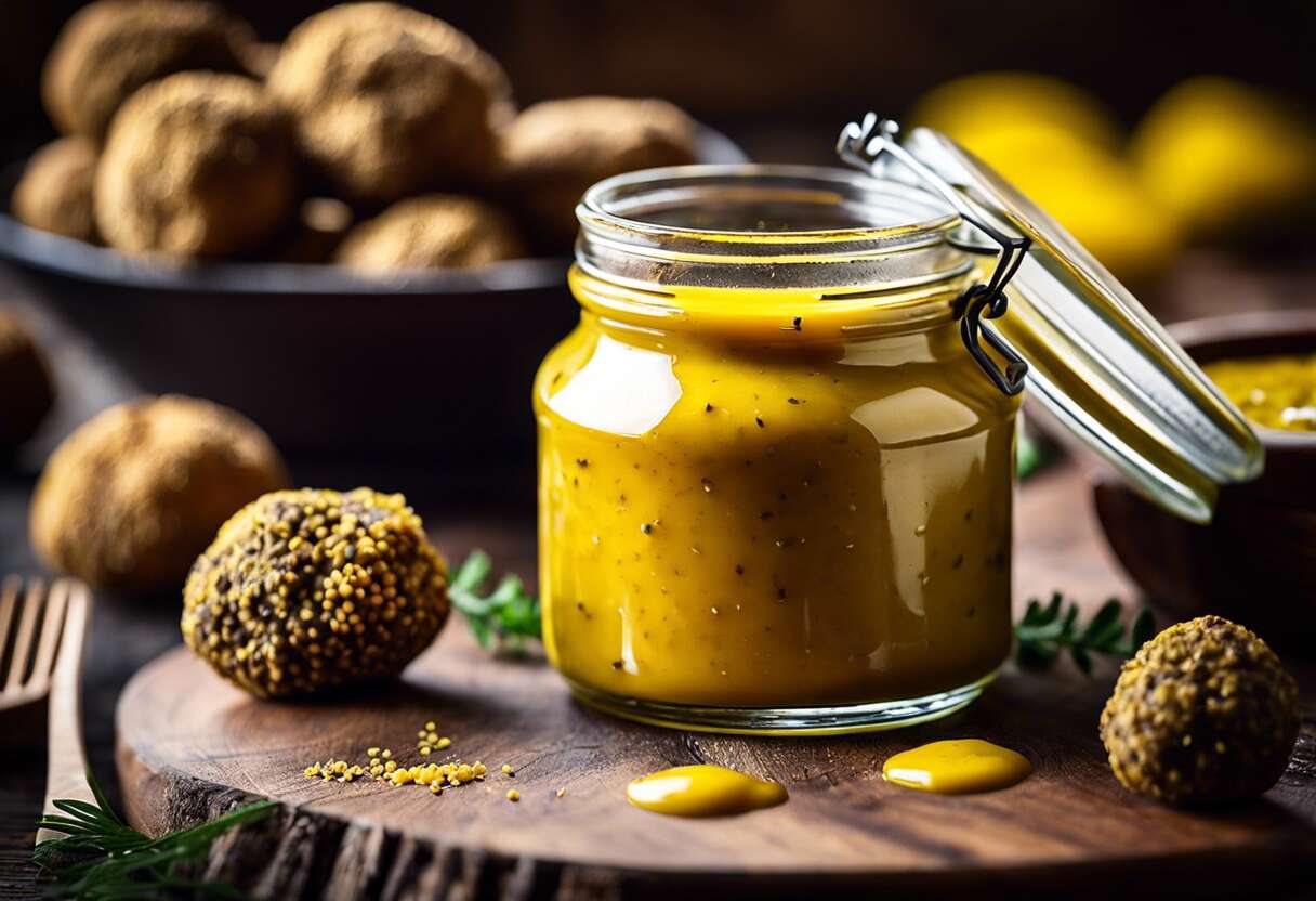 Moutarde à la truffe : l'atout charme de vos viandes et burgers