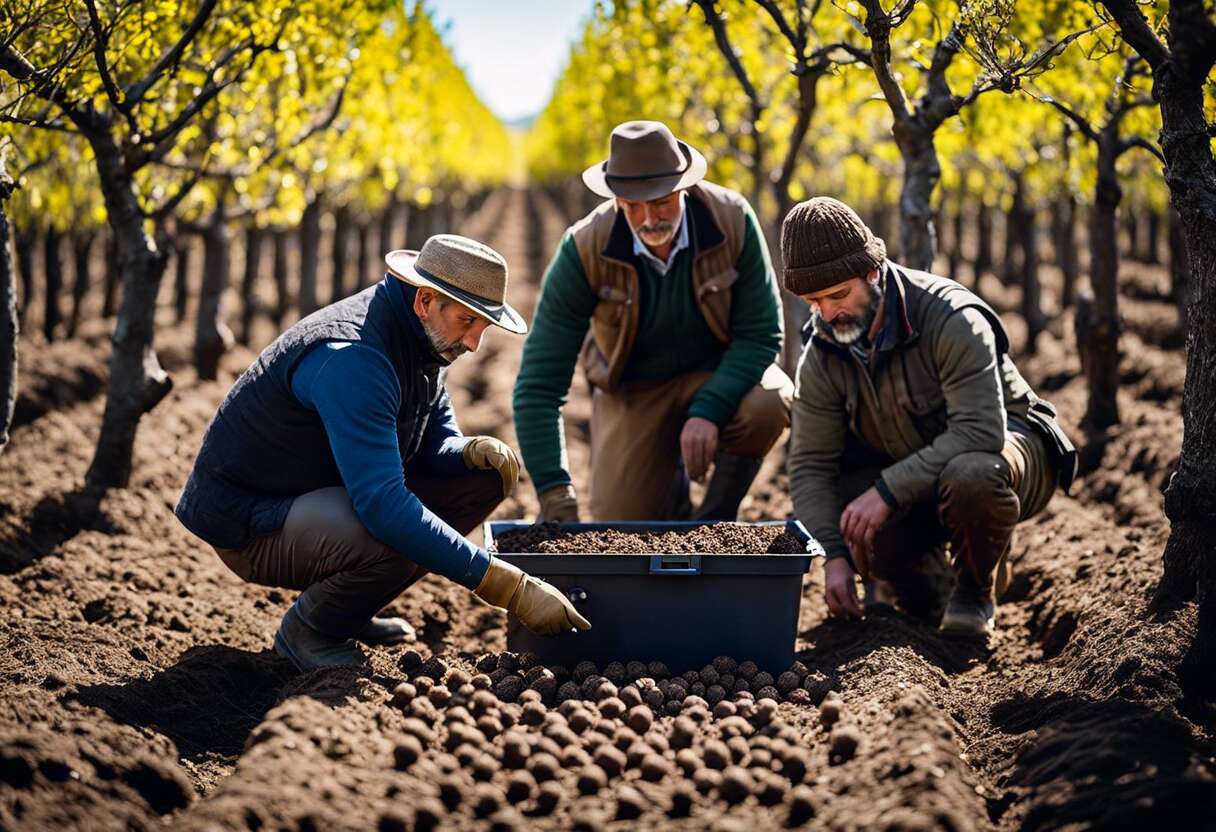 Pratiques agricoles pour une production durable de truffes