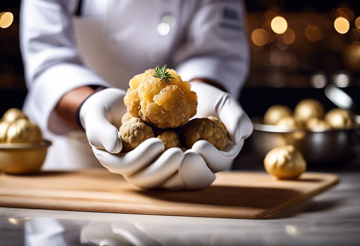De l'or en cuisine : l'utilisation de la truffe blanche par les chefs étoilés