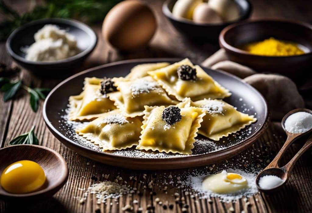 Ravioles de luxe : intégrer la truffe dans vos pâtes maison