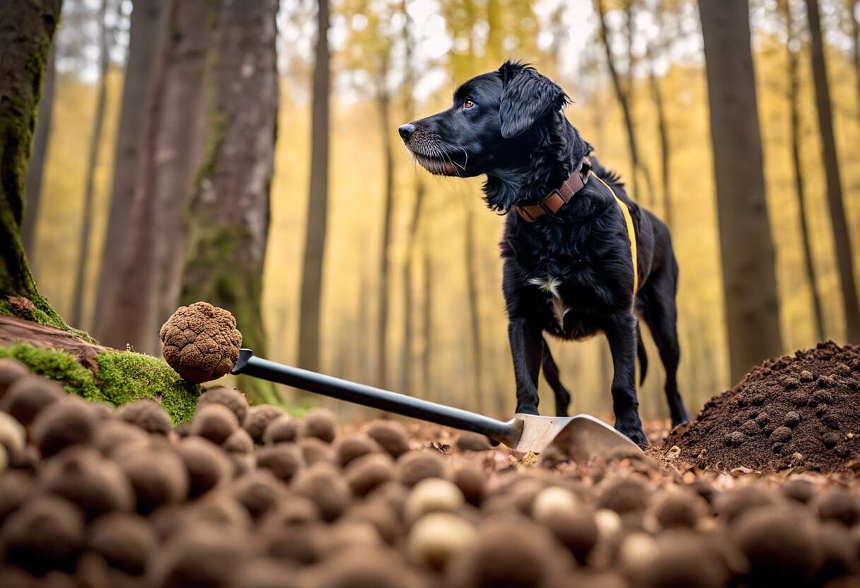 Le chien truffier : partenaire indispensable du trufficulteur débutant