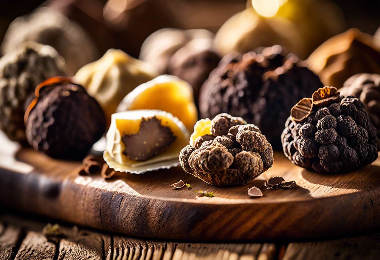 Variétés de truffes : guide complet pour les gourmets et producteurs