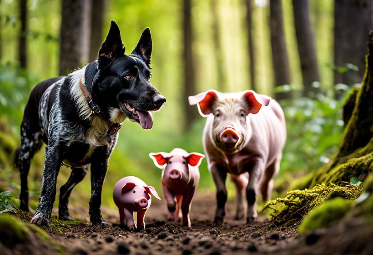 Méthodes de récolte traditionnelles : chiens et cochons truffiers