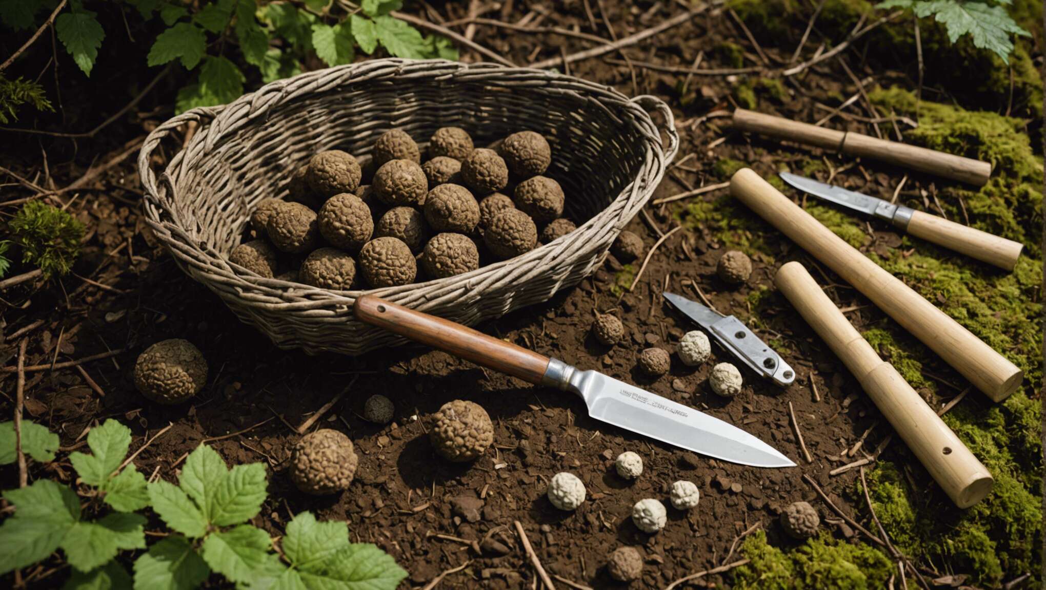 Les indispensables : outils et équipements pour la recherche des truffes