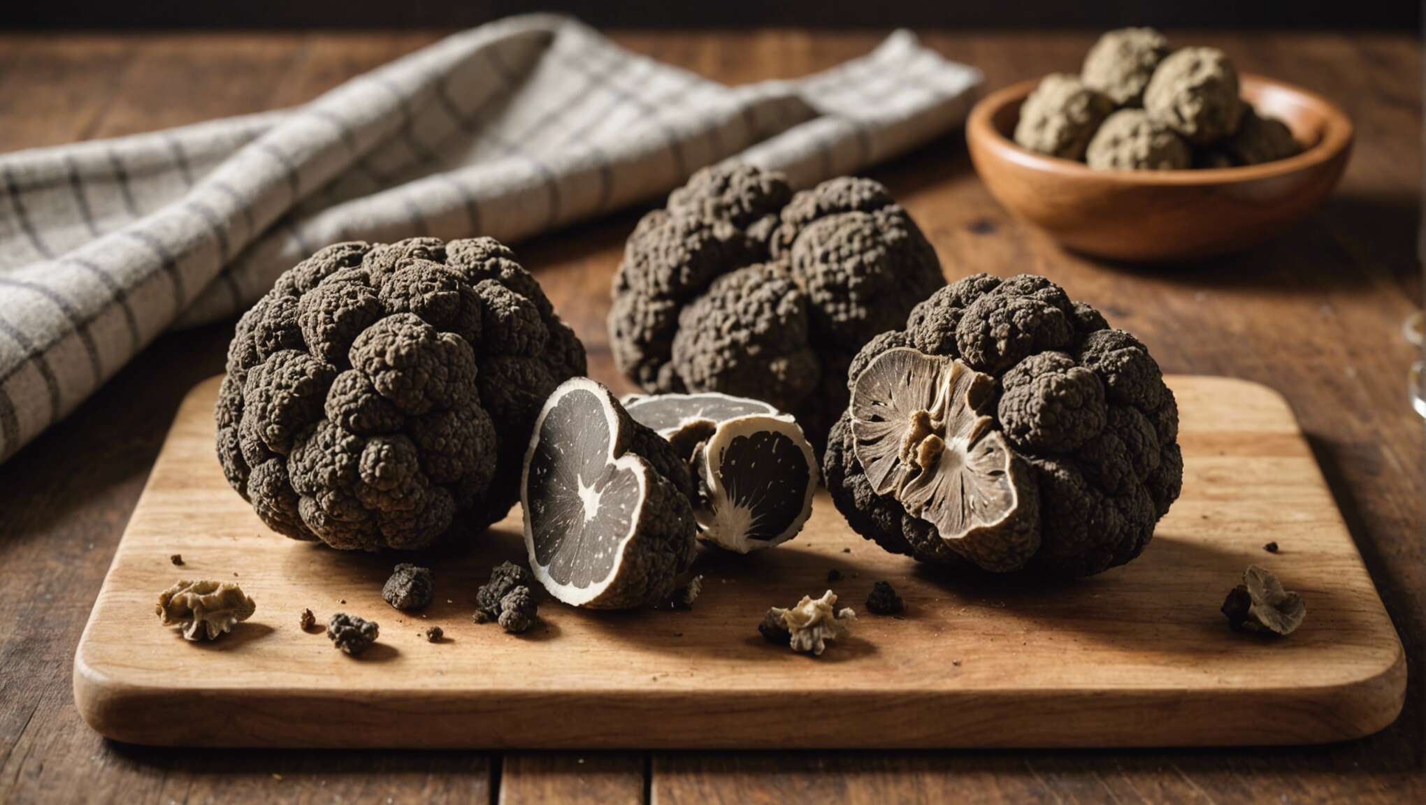 Truffes noires vs truffes blanches : caractéristiques, usages et saveurs