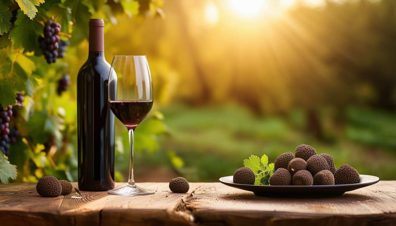 Vin bio et truffe : harmonie naturelle au menu