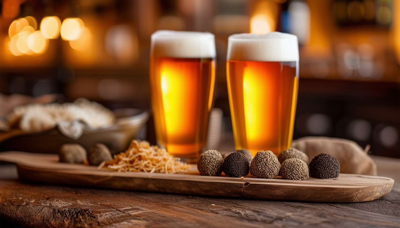 Innovations culinaires : accords audacieux entre bières artisanales et truffes