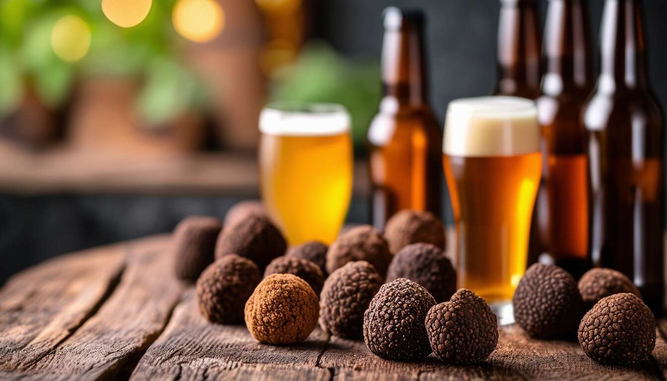 Les bases de l'accord truffes et bières artisanales