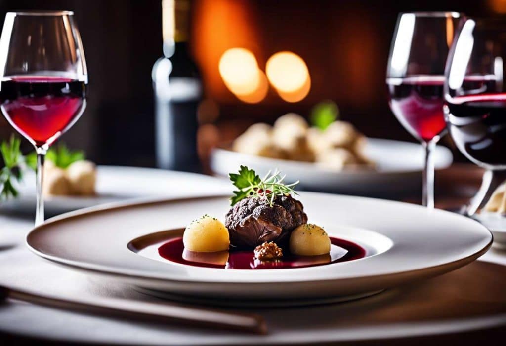 Cuisine gastronomique : les meilleurs accords vin rouge et truffe blanche