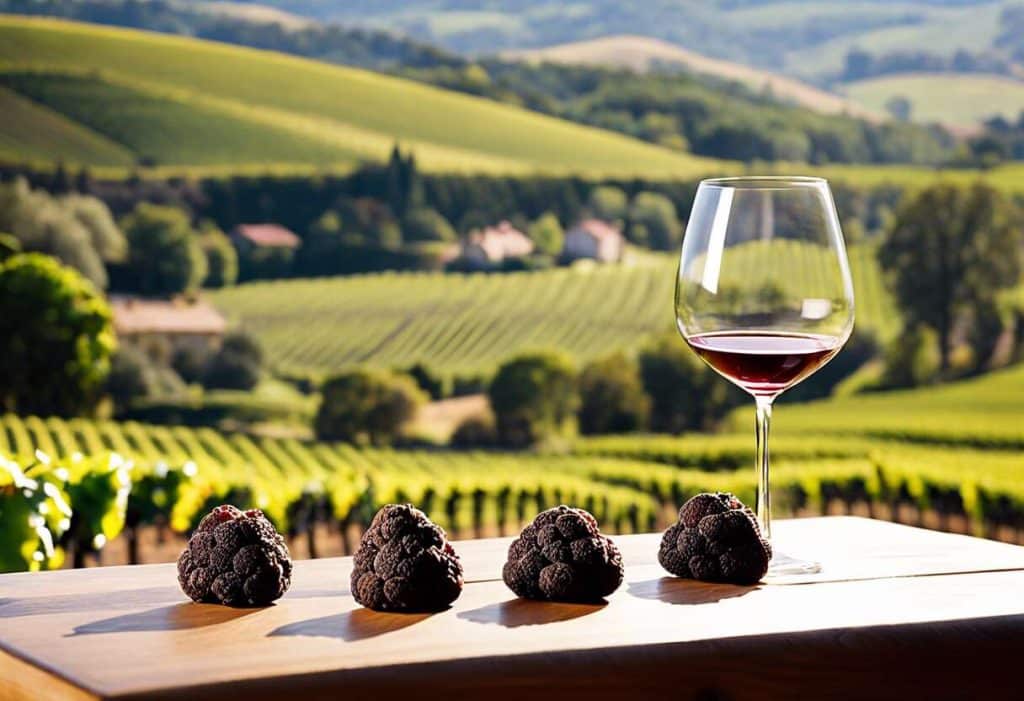 Week-end gourmet : combinez visite de vignobles et festival de la truffe