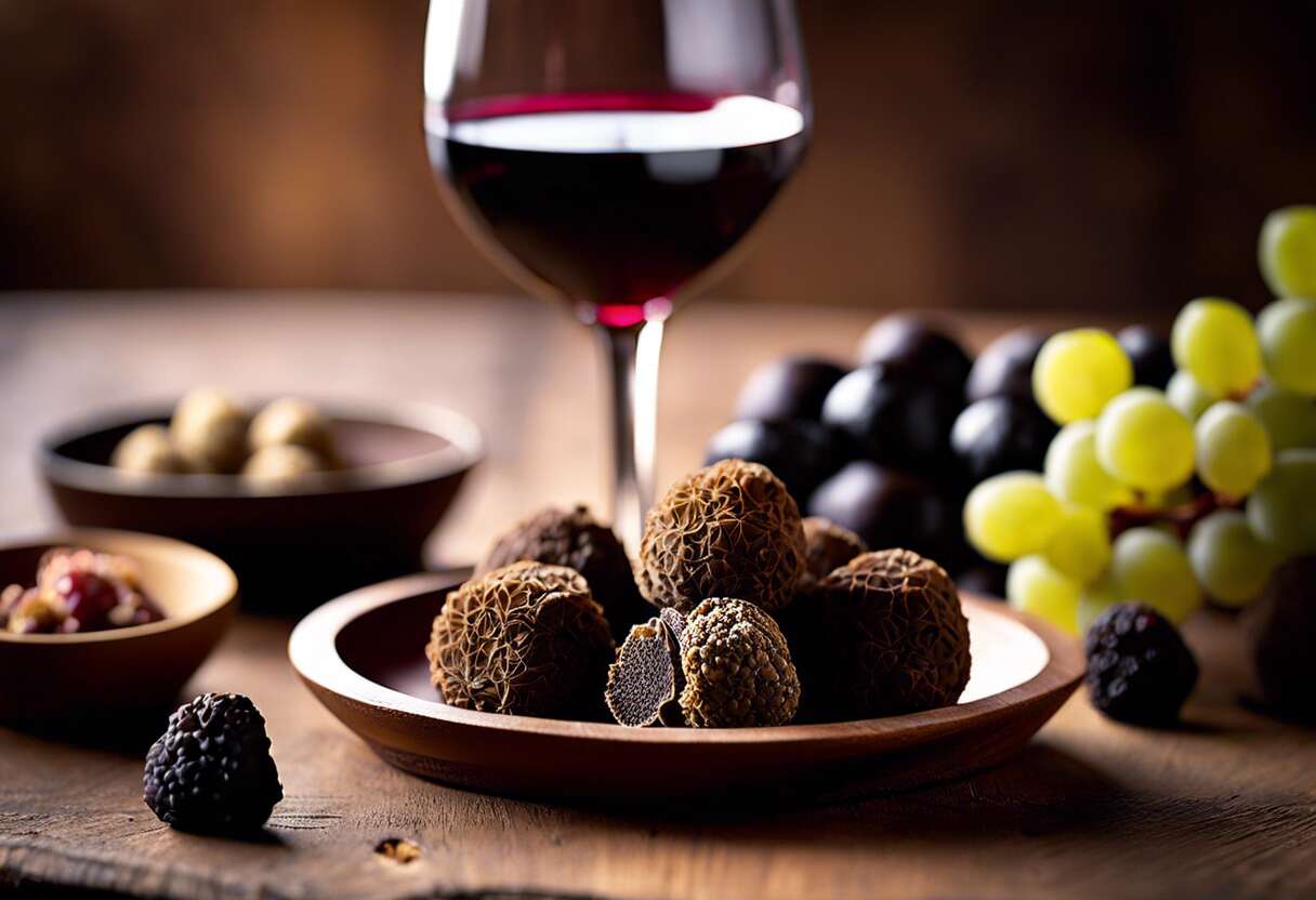 Truffes et vins : l'harmonie parfaite pour une dégustation