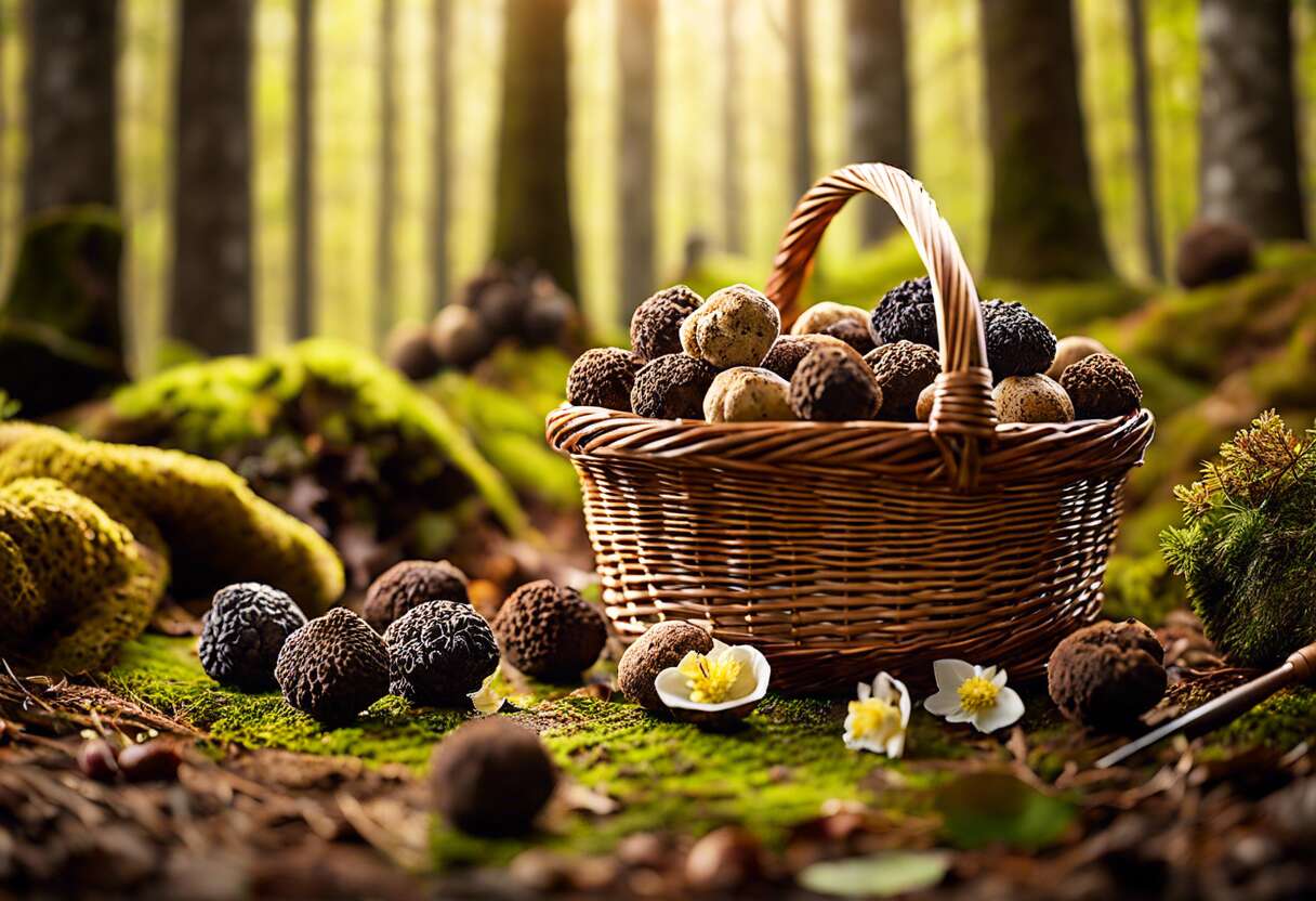 à la découverte des truffes de printemps : périodes et variétés