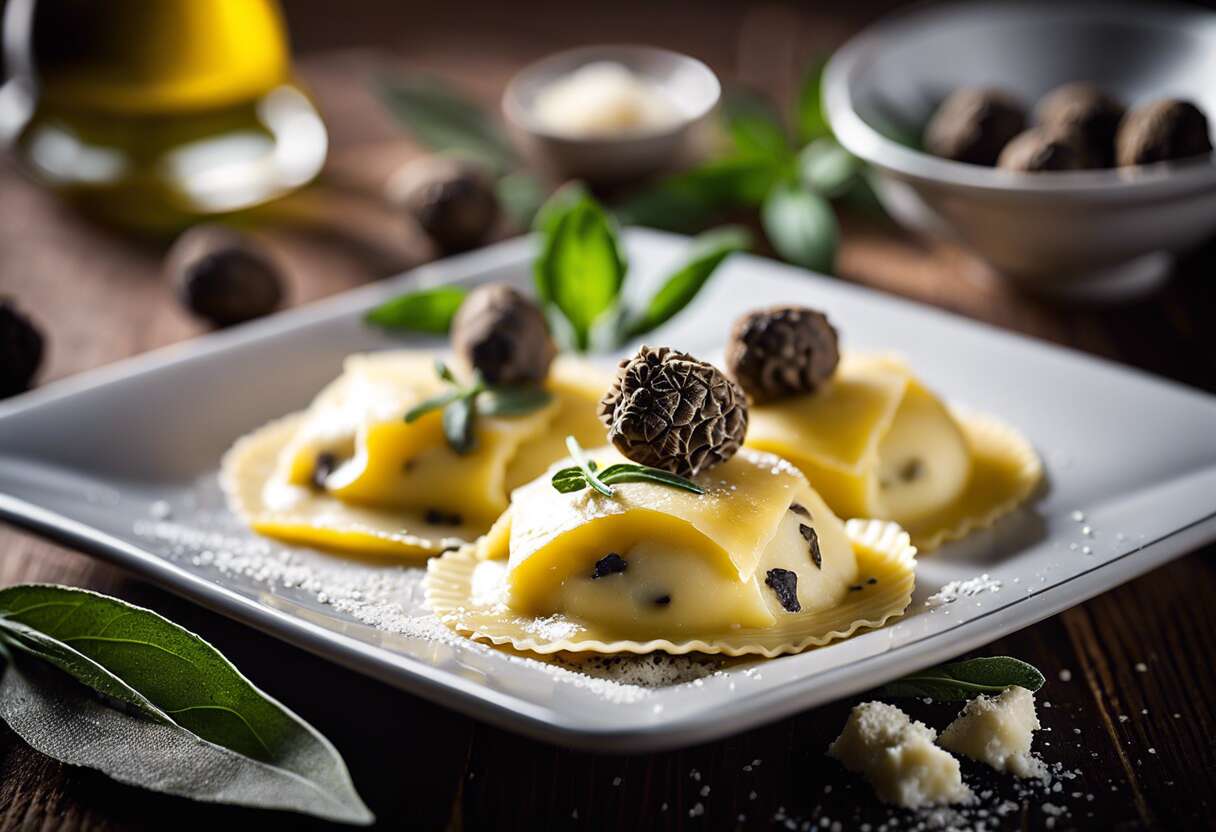 Recette de raviolis à la truffe : un délice gastronomique à découvrir