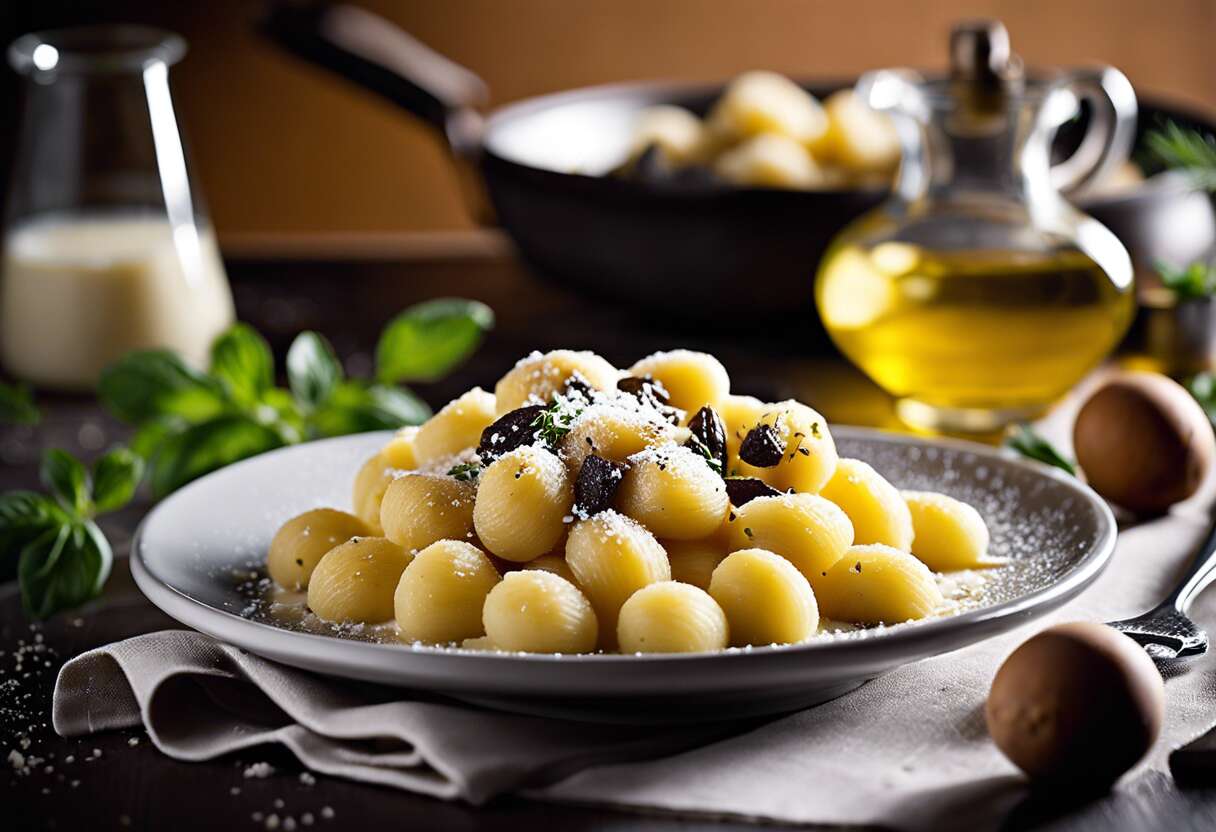 Recette de gnocchis à la truffe : un plat raffiné et savoureux