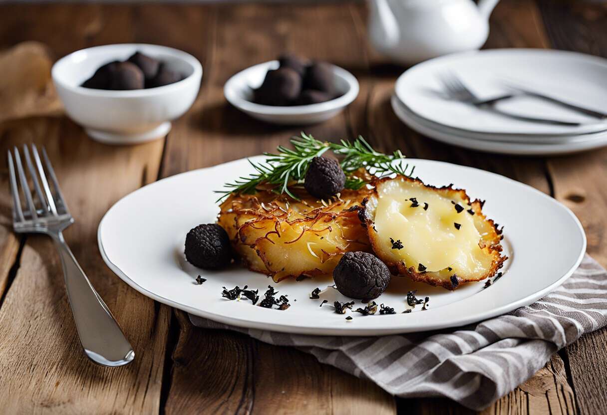 Rösties à la truffe noire : découvrez cette recette gourmande et raffinée