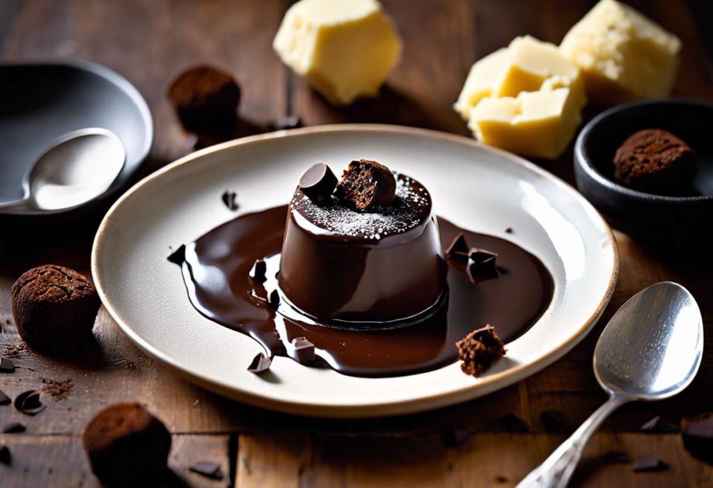 Coulant au chocolat et aux truffes noires : la recette ultime !