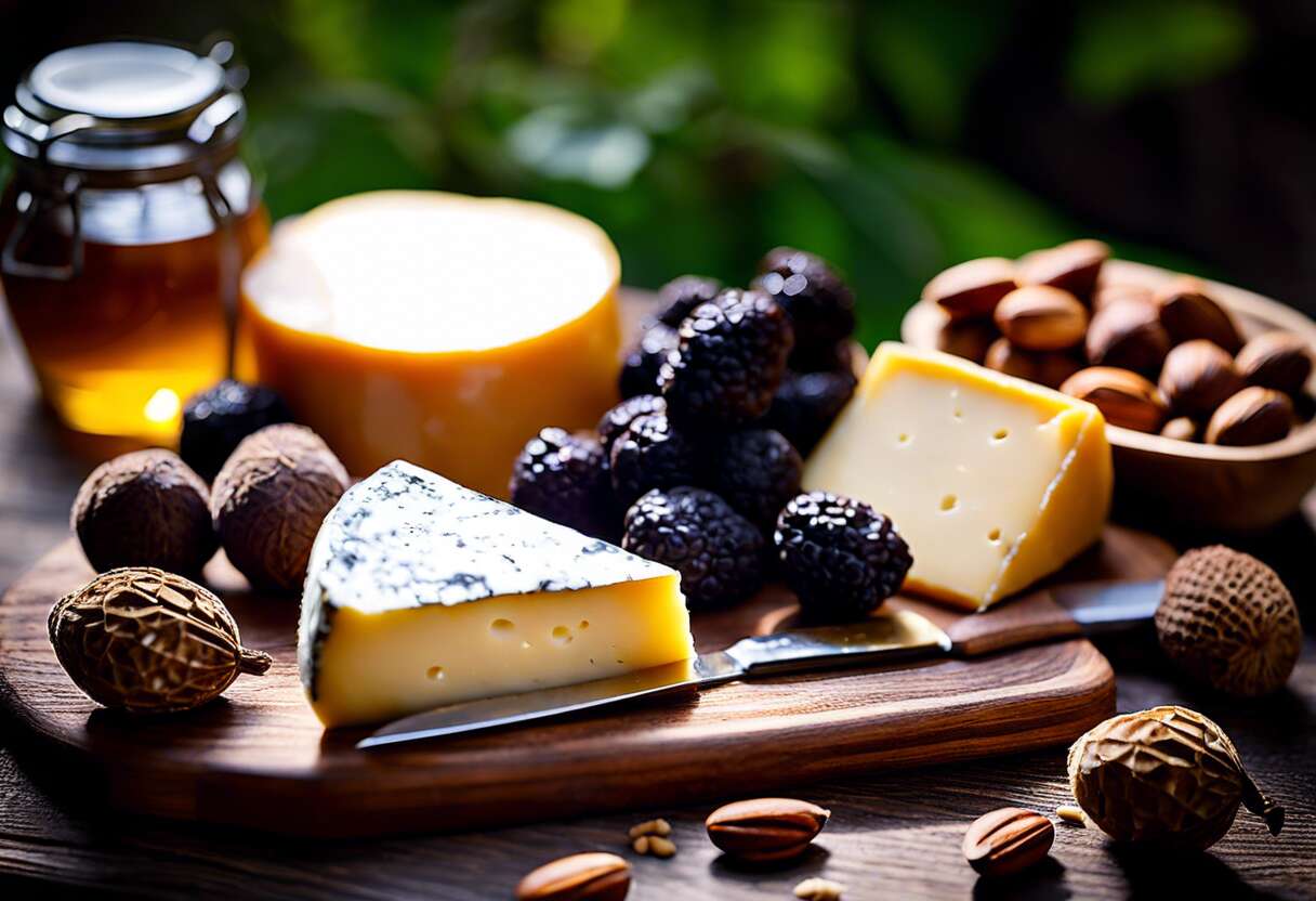 Découverte des trésors fromagers : le mariage du fromage et de la truffe