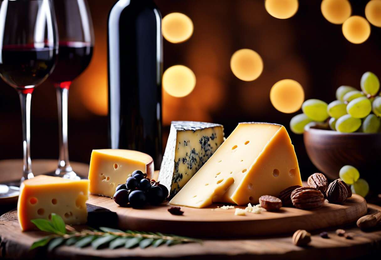 Accords parfaits : marier vins et fromages à la truffe
