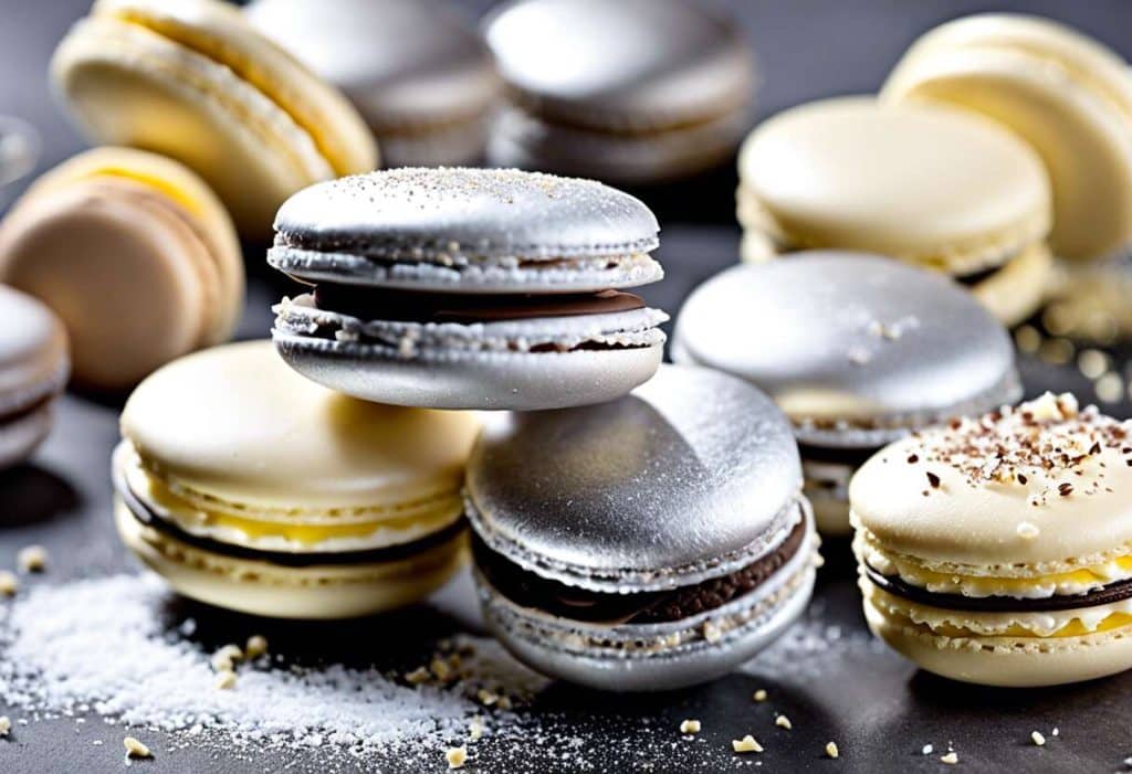Comment réussir le macaron argenté au chocolat blanc et truffe pour épater vos invités ?