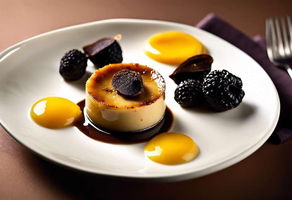 Comment préparer une crème brûlée au foie gras et à la truffe noire pour épater vos convives ?